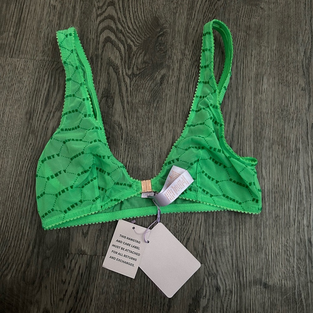 Savage X Fenty by Rihanna Green Bralette